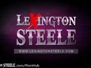 Lexington steele dar enorme caralho para karlee cinzento
