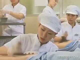 日本语 护士 加工 毛茸茸 阴茎, 自由 色情 b9