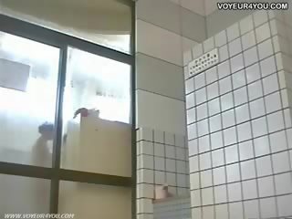 Fêmea banho quarto escondido câmera