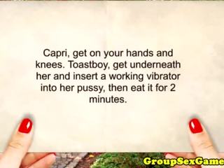 Capri anderson bermain doggystyle / seks dari belakang permainan
