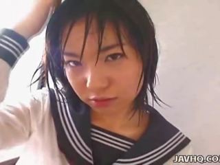 JAVHQ: Hot Japanese school girl's first time.