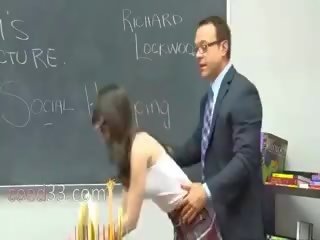 Cute Teacher Fucks A Beautiful Brunette