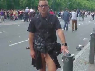 Csd berlin offentlig blinkende neste til den brandenburger tor