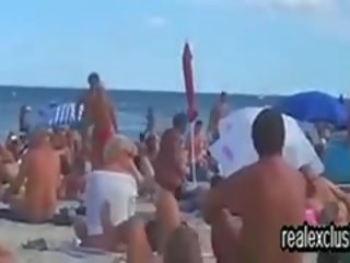 Public Nude Beach Swinger Sex In Summer 2015